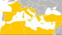 Akdeniz'e Kıyısı Olan Ülkeler