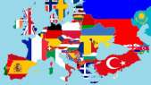 Haritada Avrupa Ülkeleri